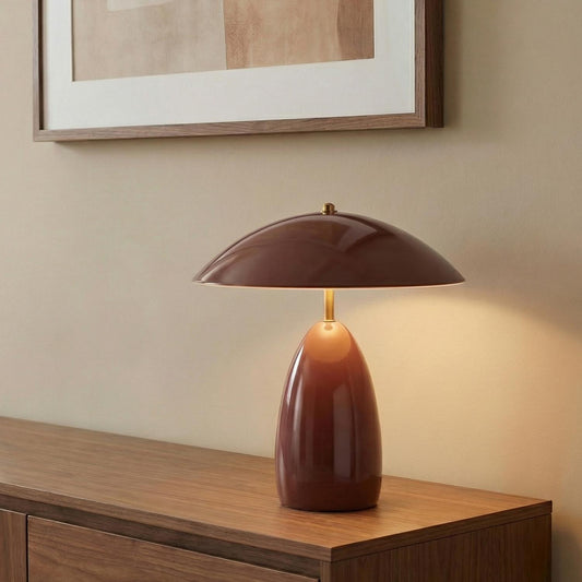 Leuchte Shop LED-Tischleuchte 14", Kastanienbraun