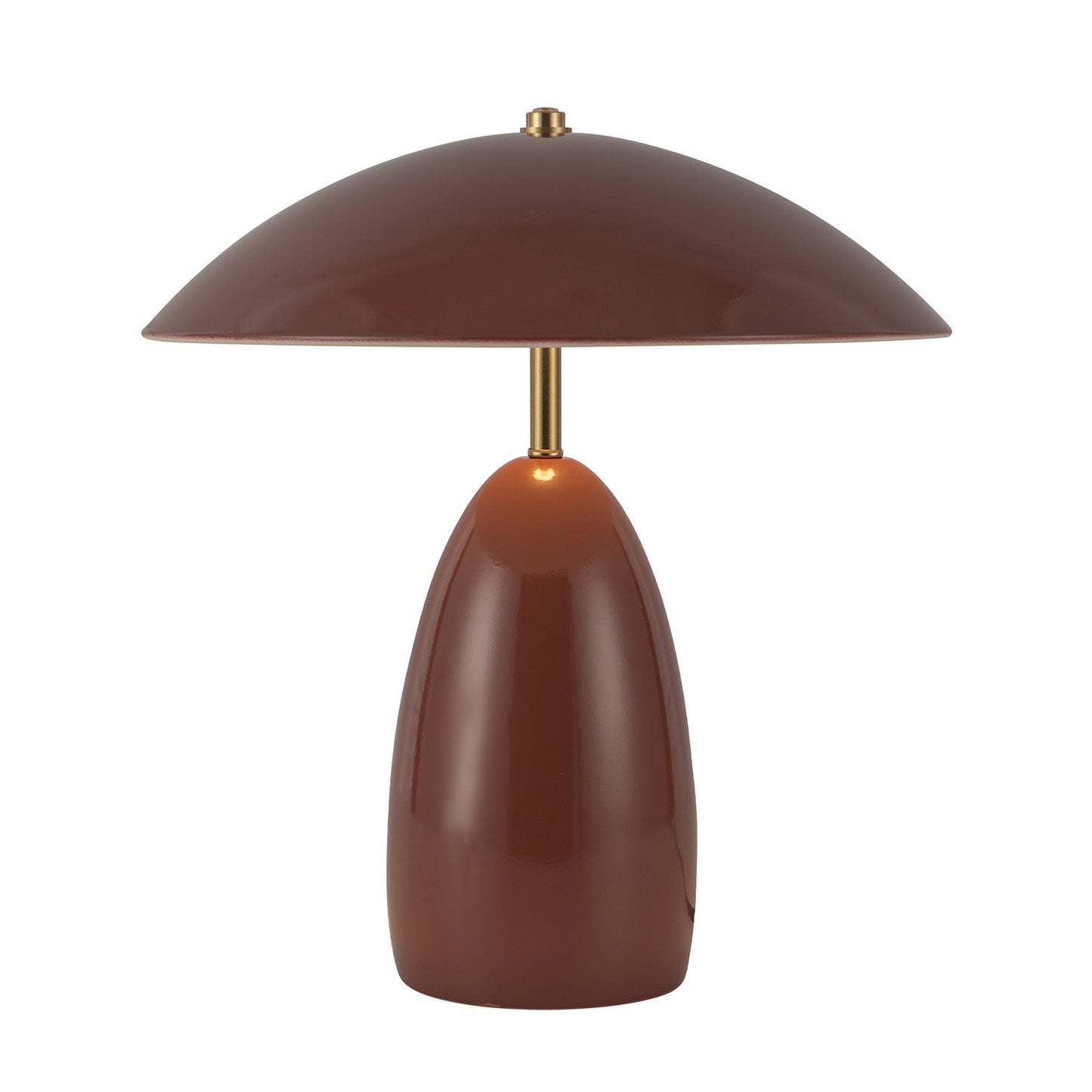 Leuchte Shop LED-Tischleuchte 14", Kastanienbraun