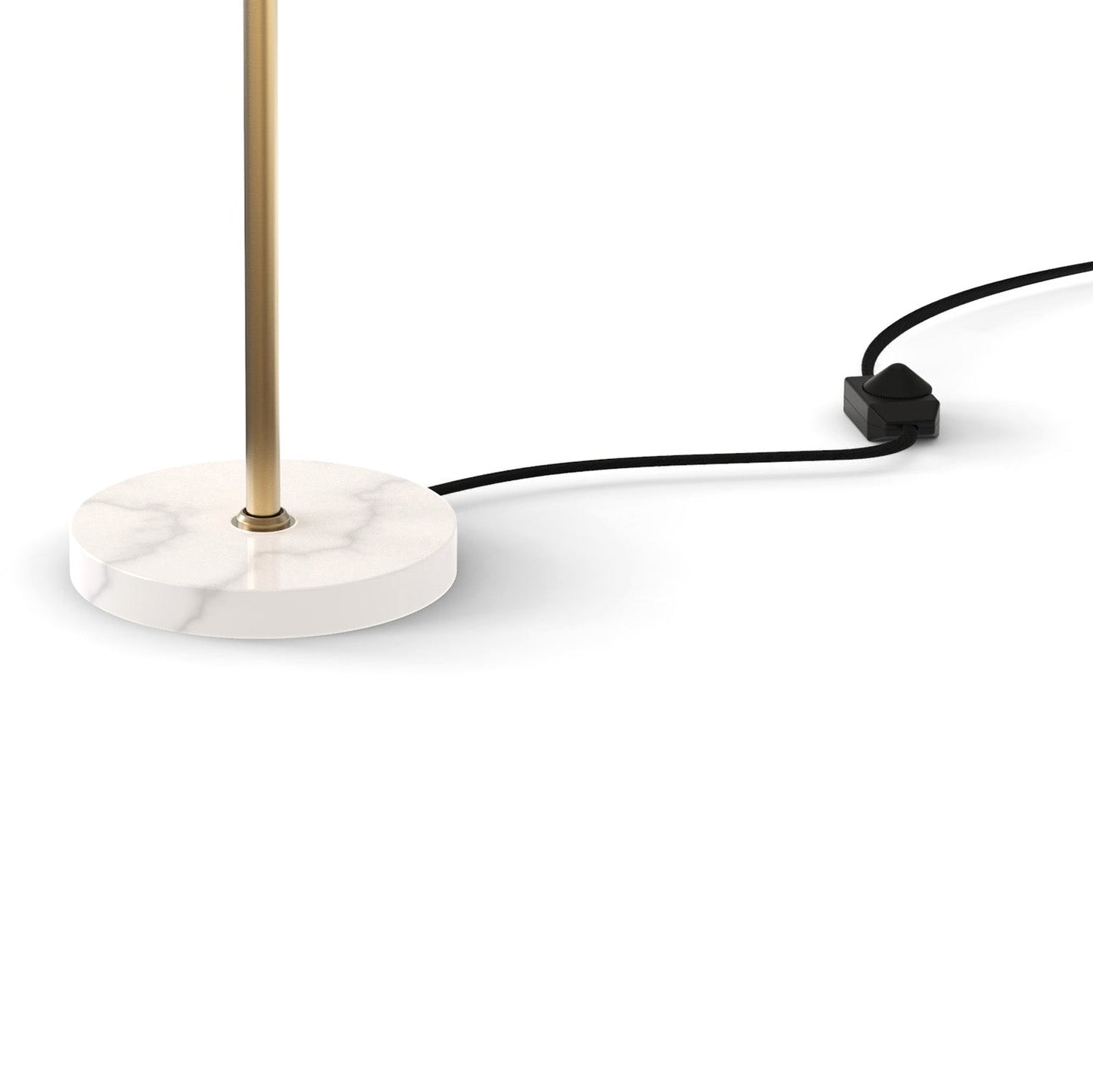 Leuchte Shop 2 Globe Tischleuchte 21", Messing Antik