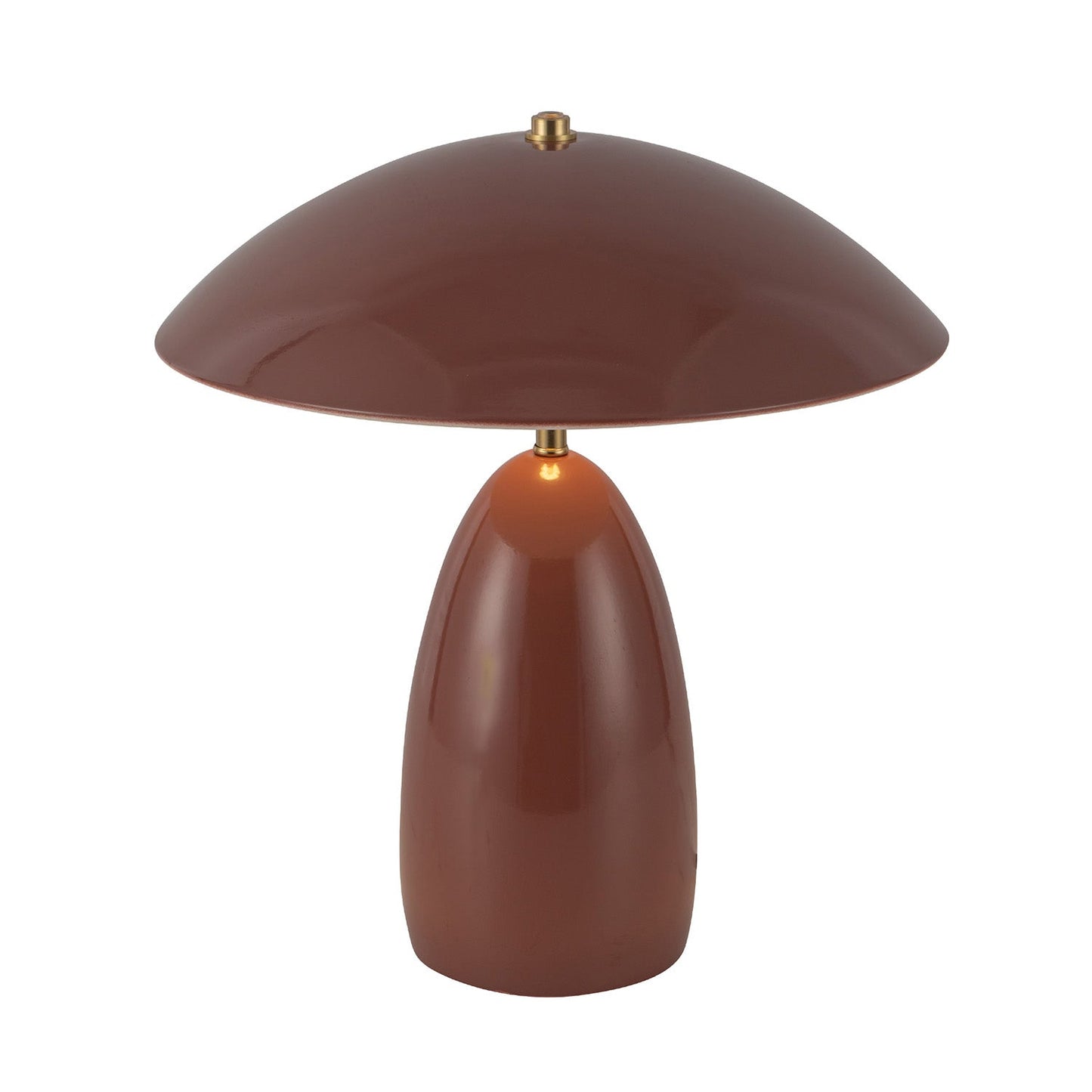 Leuchte Shop LED-Tischleuchte 14", Kastanienbraun