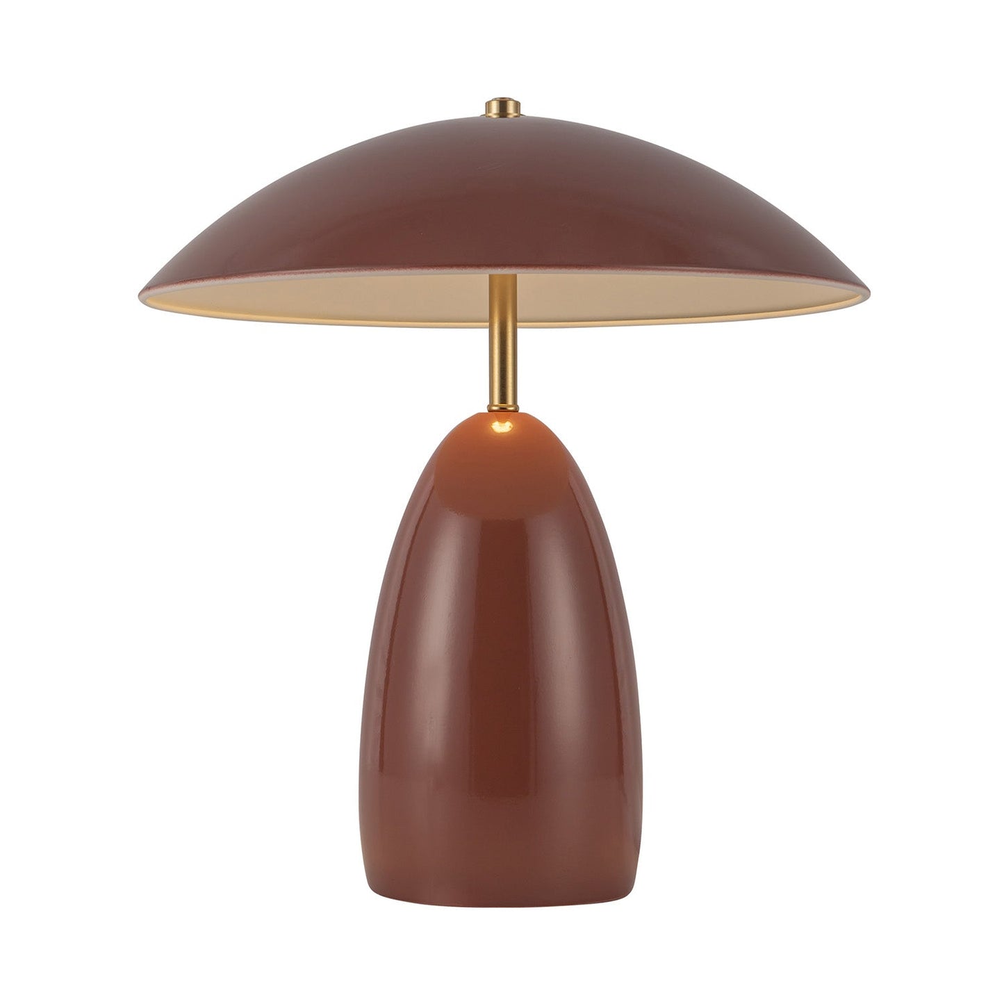 Leuchte Shop LED-Tischleuchte 14", Kastanienbraun