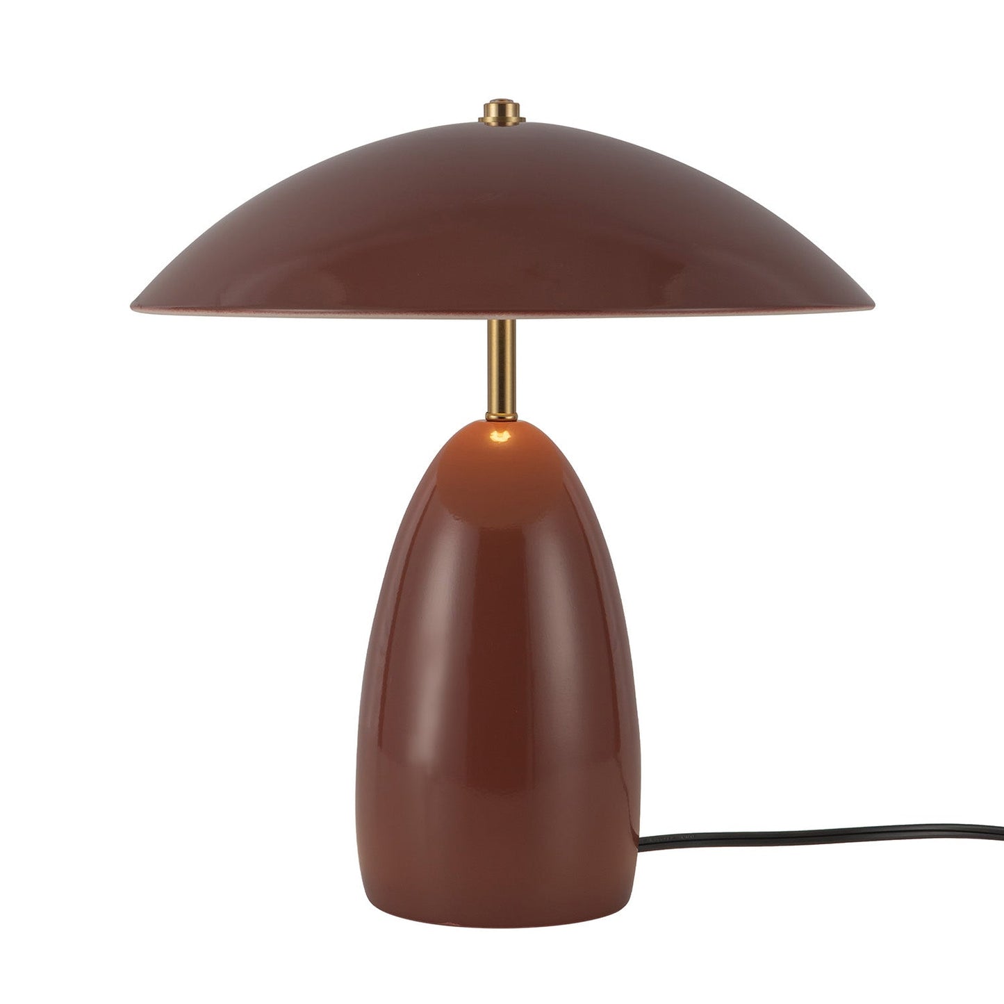 Leuchte Shop LED-Tischleuchte 14", Kastanienbraun