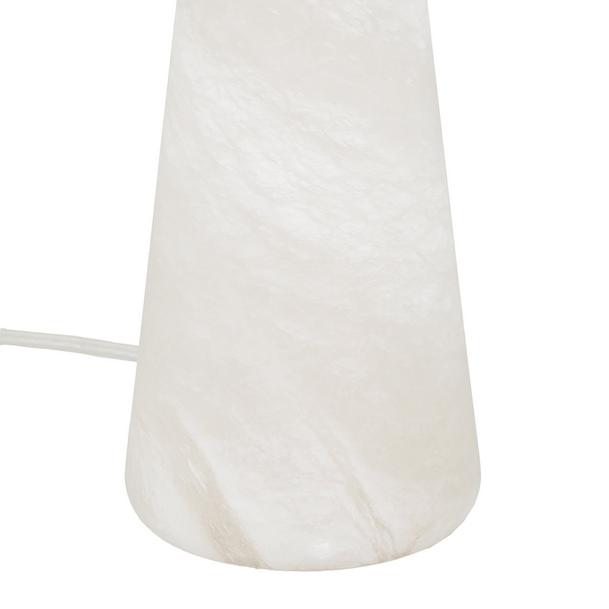 Leuchte Shop Tischleuchte 30", Alabaster mit Messingakzenten
