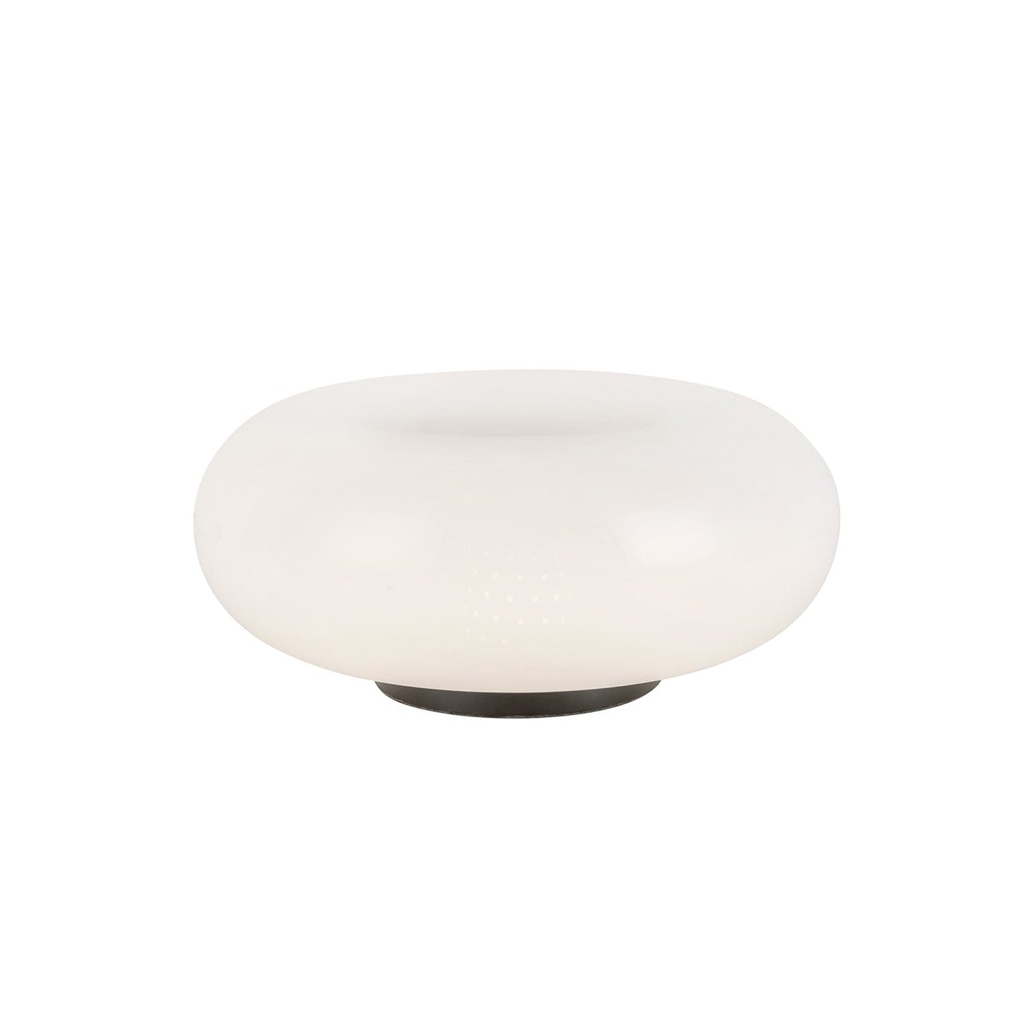 Leuchte Shop LED-Tischleuchte 9", Mattschwarz und Opalglas